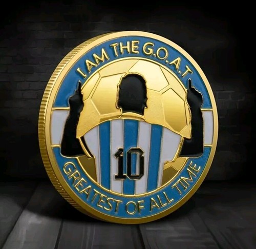 Football coin messi the - i,