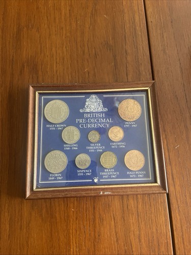 British pre decimal currency - pre-decimal,