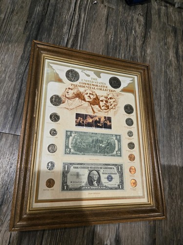 Vintage framed united states - framed,