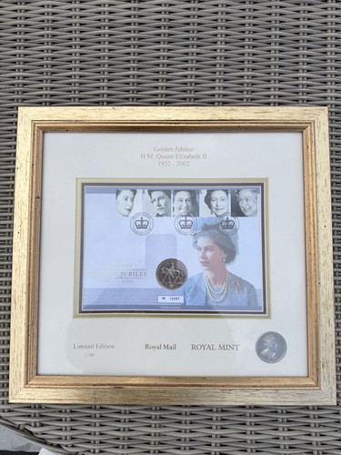 2002 framed fdc golden - -2002,