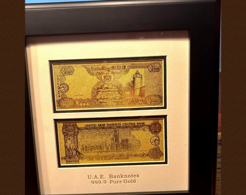Gold plated one thousand - one,
