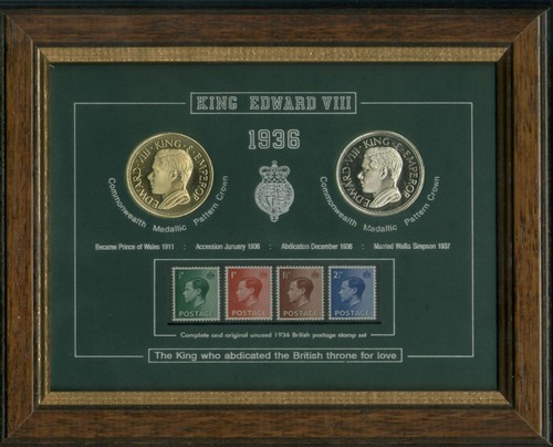 Framed king edward viii - framed,