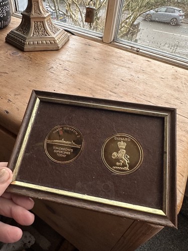 Vintage cunard commemorative - cunard,