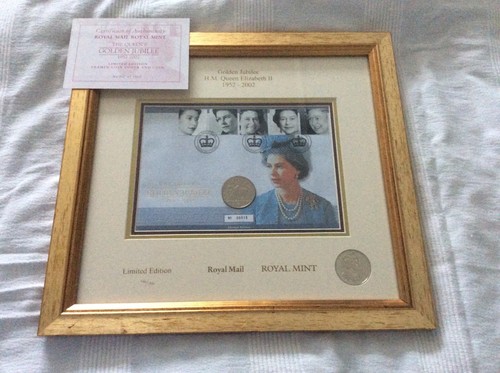 2002 framed fdc golden - -2002,