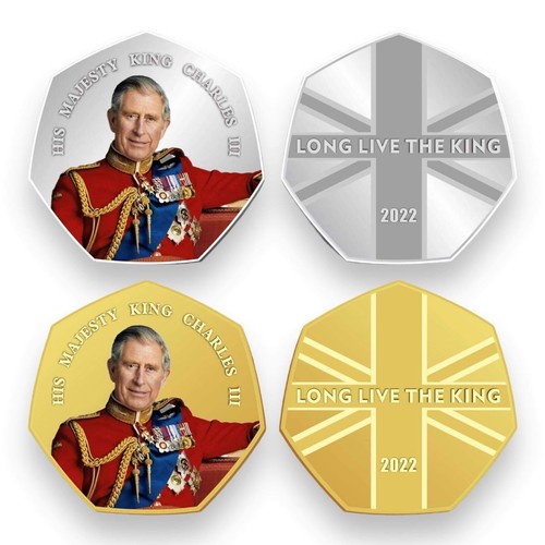King charles lll 50p - charles,