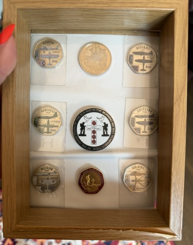 Framed ww2 raf commemorative - framed,