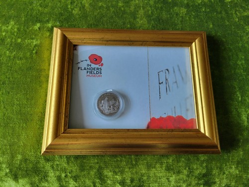 Framed london mint - coin, "we